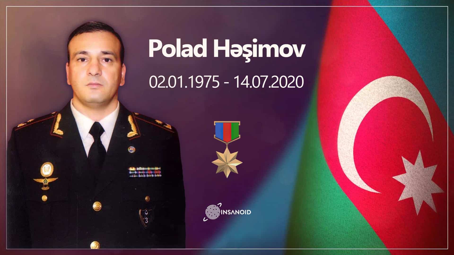 Milli Qəhrəman, şəhid general-mayor Polad Həşimovun doğum günüdür
