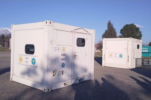 FHN-in mobil səhra hospitalı Kahramanmaraşda fəaliyyətə başlayıb